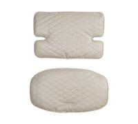 Coussins Matelassés En Cuir Pu Déperlant Pour Chaises Hautes Sit Up Grège TU