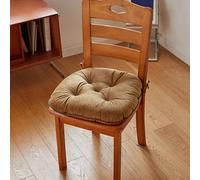 Coussins pastel pour chaises de salle à manger de forme ovale avec attaches non déformables incluses Beau design parfait pour une utilisation en intérieur et en extérieur, décoration de jardin et de