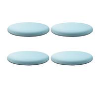 Coussins ronds amovibles en mousse à mémoire de forme avec base | Lot de 2/10/15, 30,5 à 61 cm pour tabourets de cuisine, bistrot et patio extérieur