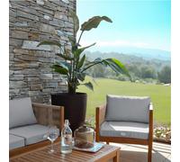 Linxor - Kit de Coussins pour Salon de Jardin déhoussables - 60 x 60 cm - Plusieurs Coloris