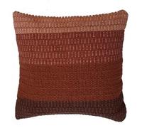 Coussins Soleil D'Ocre MAGDA Rouge 45x45 cm