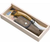 Couteau à champignon avec brosse et étui - coffret OPINEL - 17650