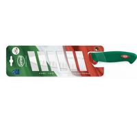 Couteau à découper professionnel de 21 cm, lame olivée pour couper et hacher les légumes et les fruits, manche ergonomique antidérapant