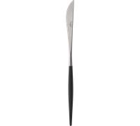 Couteau à découper viande Goa noir acier brossé