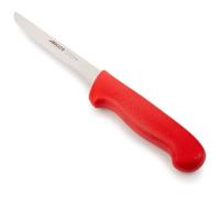 Arcos Couteau Désosseur Lame Acier Inoxydable Nitrum 140 mm. Couteau Professionnel pour Viande. Manche Ergonomique Polypropylène. Série 2900. Rouge