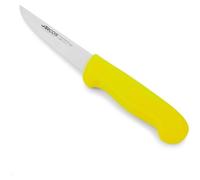 Arcos Couteau Désosseur Lame Acier Inoxydable Nitrum 130 mm - Couteau de Boucher Professionnel pour Viande - Manche Ergonomique Polypropylène Série 2900 - Jaune