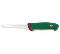 Couteau à désosser avec lame pointue de 14 cm pour couper près de l'os, manche ergonomique antidérapant, idéal pour la cuisine - 18 cm