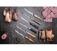 Couteau à désosser Forged Katai, Acier VG10, Manche en Bois de Racine, Lame 15 cm