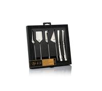 Couteau à fromage et couteau à beurre Laguiole Style de Vie argent - 6 pièces