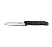 Couteau à légumes 10 cm, noir, plastique, Victorinox