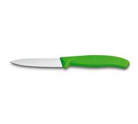 Couteau à légumes 8 cm, vert, plastique, Victorinox