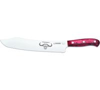 Couteau à pain Giesser PremiumCut Wave No1 Red Diamond Acrylique 25 cm Lame dentelée BBQ