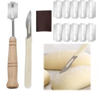 Couteau à Pain Long avec 20 Lames Interchangeables