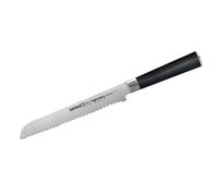 Couteau à pain Samura MO-V 9" - Couteau de cuisine japonais de précision en acier pour trancher et servir sans effort le pain et les pâtisseries