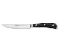 Couteau à steak, 12 cm, modèle Classic Ikon, couleur noire, vendu à l'unité