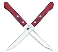 Couteau à steak EASY 10 cm, rouge, Dellinger