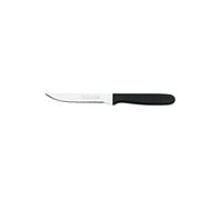 Couteau à steak manche noir - - Noir - Acier Inoxydable (inox)