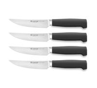 Couteau à steak PARTNER 12 cm, set de 4 pièces, noir, Wüsthof