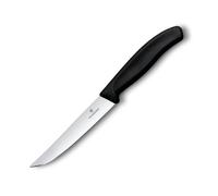 Couteau à steak SWISS CLASSIC 12 cm, noir, plastique, Victorinox