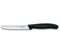 Couteau à tomates VICTORINOX tomate Swissclassic 11cm noir x2