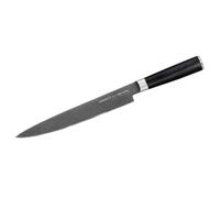 Couteau à trancher Samura MO-V 9" en acier japonais lavé à la pierre - Coutellerie de cuisine de précision pour l'excellence culinaire