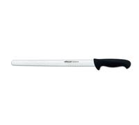 Couteau À Viande Froide Arcos Couleur - Prof 293525 En Acier Inoxydable Nitrum Et Mango Polypropylène Noir Ergonomique Avec Lame De 35 Cm, Vitrine.