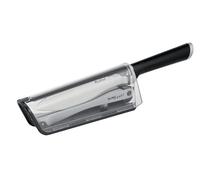 Tefal - Couteau de cuisine Ever Sharp avec aiguiseur intégré 16 - 5 cm | Couteau chef avec technologie d'affûtage brevetée - Lame en acier inoxydable allemand - Tranchant parfait avant chaque usage