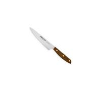 Arcos Couteau de Cuisine en Acier Inoxydable 160 mm - Couteau Professionnel pour la Cuisine, Poignée en Bois d'Ovengkol 100% Naturelle FSC - Série Nordika
