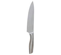 Secret de Gourmet Couteau de chef Inox forgé Lame 34 cm Acier inoxydable Gris