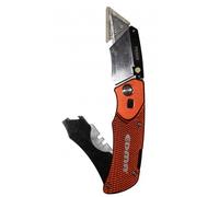 Couteau cutter pliable pro EDMA avec pochette - 60655