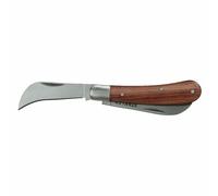 Stanley Couteau d'électricien STHT0-62687 – à 2 lames, manche bois