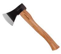 Couteau de 600 g, avec manche en bois de noyer et lame en acier au carbone