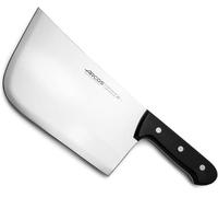 Couteau de boucher, hachoir - Lame en acier inoxydable Nitrum, 25 cm - Manche en polyoxyméthylène (POM), idéal pour la découpe de viande - Noir, série Universal