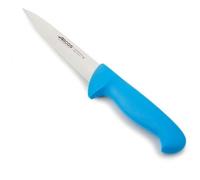 Couteau De Boucherie Arcos Couleur - Prof 293023 En Acier Inoxydable Nitrum Et Mango Polypropylène Bleu Ergonomique Avec Lame De 15 Cm, Vitrine.