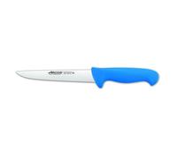 Couteau De Boucherie Arcos Couleur - Prof 294723 En Acier Inoxydable Nitrum Et Mango Polypropylène Bleu Ergonomique Avec Lame De 18 Cm, Vitrine. Bleu