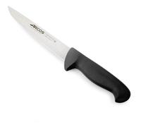 Couteau De Boucherie Arcos Couleur - Prof 294725 En Acier Inoxydable Nitrum Et Mango Polypropylène Noir Ergonomique Avec Lame De 18 Cm, Vitrine.