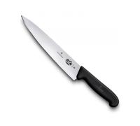 Victorinox Couteau de cuisine Fibrox Lame 22 cm Acier inoxydable Noir