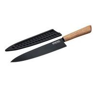 Couteau de chef 33 cm Nirosta Flow Bois,Noir