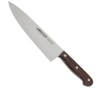 Couteau De Chef Arcos Palissandre 263400 En Acier Inoxydable Nitrum Et Mango En Bois De Rose Avec Lame De 20 Cm Et Lame De Couverture.
