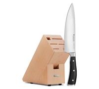 Couteau de chef CLASSIC IKON 20 cm, avec bloc à couteaux, Wüsthof
