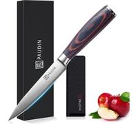 Couteau de chef Couteau universel professionnel 13 cm tranchant Couteau de cuisine Couteau de chef en acier inoxydable allemand avec manche ergonomique