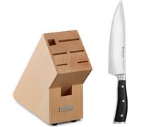 Couteau de chef de Wüsthof Classic Ikon avec bloc à couteaux