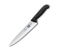 Couteau de chef FIBROX 22 cm, noir, plastique, Victorinox