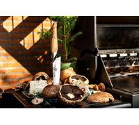 Couteau de Chef Forged Katai, Acier VG10, Manche en Bois de Racine, Lame 16 cm