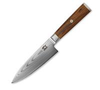 Couteau de chef JUS DE COCOBOLO WHITE DAMASCUS 15 cm, marron, Dellinger