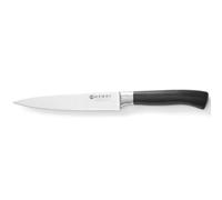 Hendi Couteau de cuisine Profi Line, forgé en acier, lame 265 mm, noir
