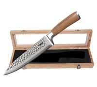 Couteau de chef STONELINE® 34 cm | Couteau damassé à 67 couches