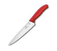 Couteau de chef SWISS CLASSIC 19 cm, rouge, Plastique, Victorinox