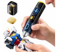 Couteau de coupe ultrasonique sans fil 30W, 1000mAh rechargeable | Outil de polissage de coupe portatif 40 kHz avec ventilateur de refroidissement, for modèles imprimés en 3D, plastique, bois