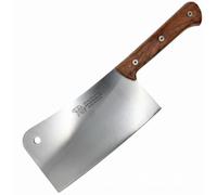Couteau de cuisine chinois - Couteau de chef en acier inoxydable - 33 cm - Pour couper et hacher